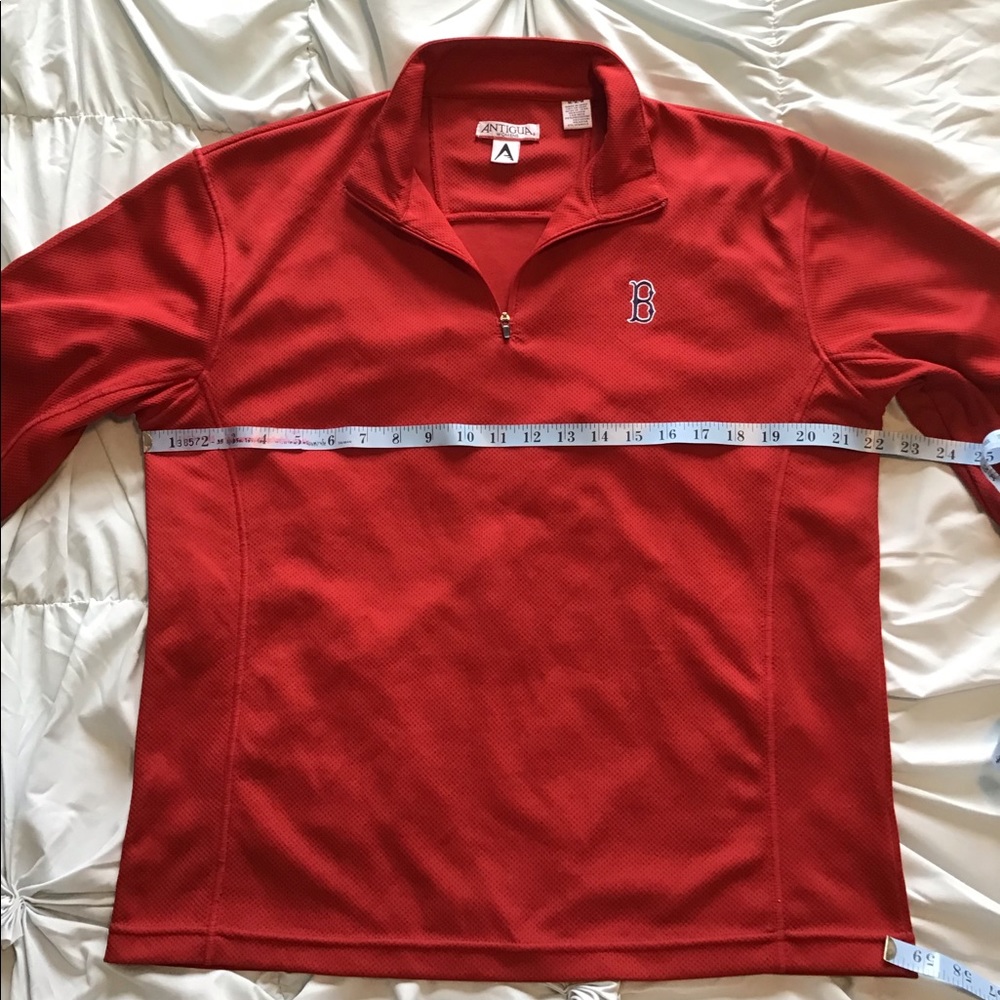 Antigua Boston Red Sox Quarter Zip - Picture 4 of 6